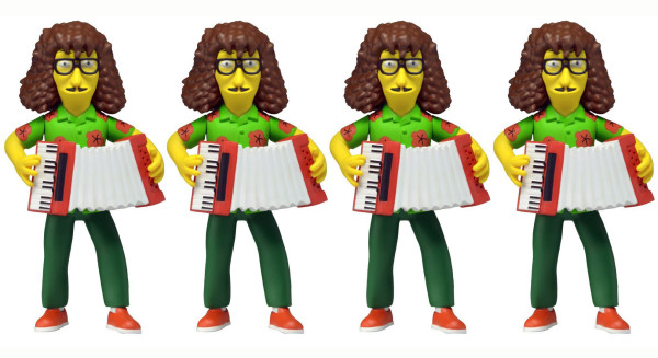 Weird al simpsons action on sale figure